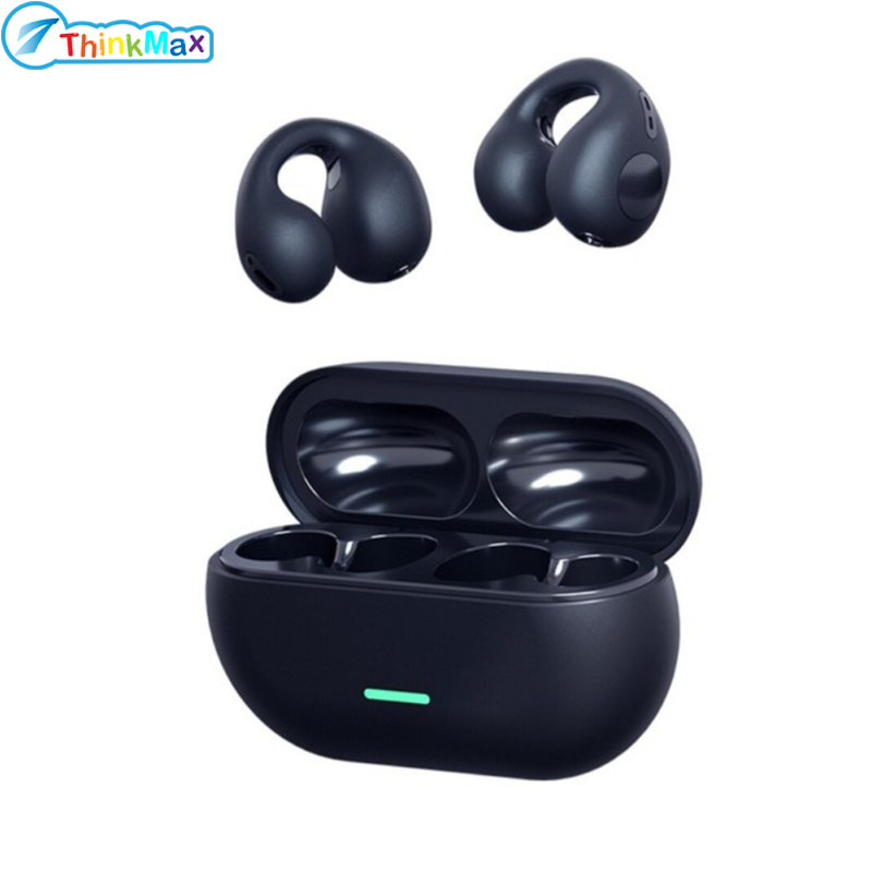 2023!!Open Ear Headphones Wireless Sports Headphones With Charging Case Clip-On Earphones For Running Cycling Workouts