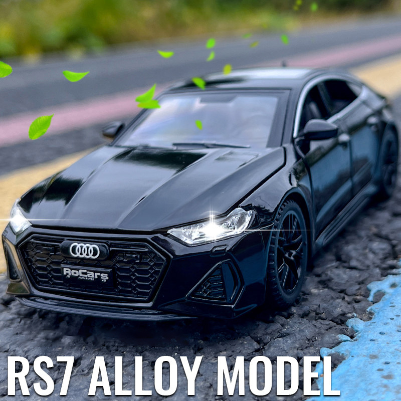 1:32 AUDI rs7 sportback hợp kim diecasts & xe đồ chơi mô hình âm thanh và ánh sáng xe kéo ngược đồ c