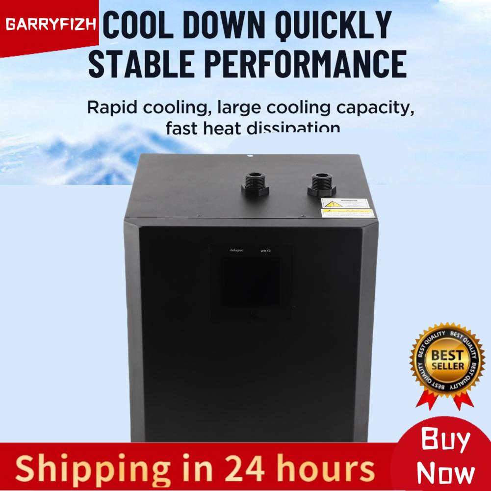 GARRYFIZH Aquarium Chiller LCD หน้าจอสัมผัสดิจิตอล Aquarium Chiller 1/3 HP ความต้านทานการกัดกร่อนสำหรับถังปลา Cooling ราคา 9,106 บาท*ส่งฟรี