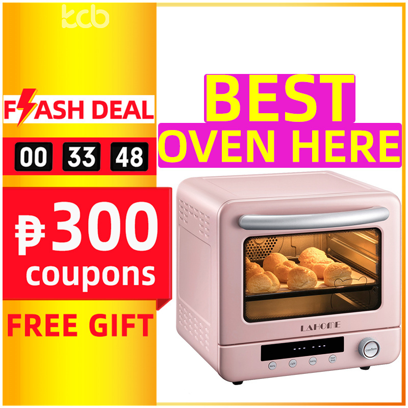 Includes Bake Pan Broil Rack,Stainless Steel Multifunction Convection Countertop Toaster Oven,48L Large Capacity Intelligent Timing Temperature Control 