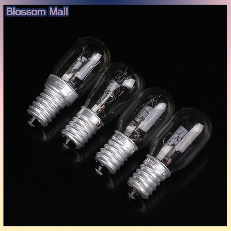 [Blossom] 5 cái E14 Muối Đèn quả cầu Bóng đèn 10 15 20 25W 220V-230V bóng đèn tủ lạnh lò ánh sáng bóng đèn thay thế