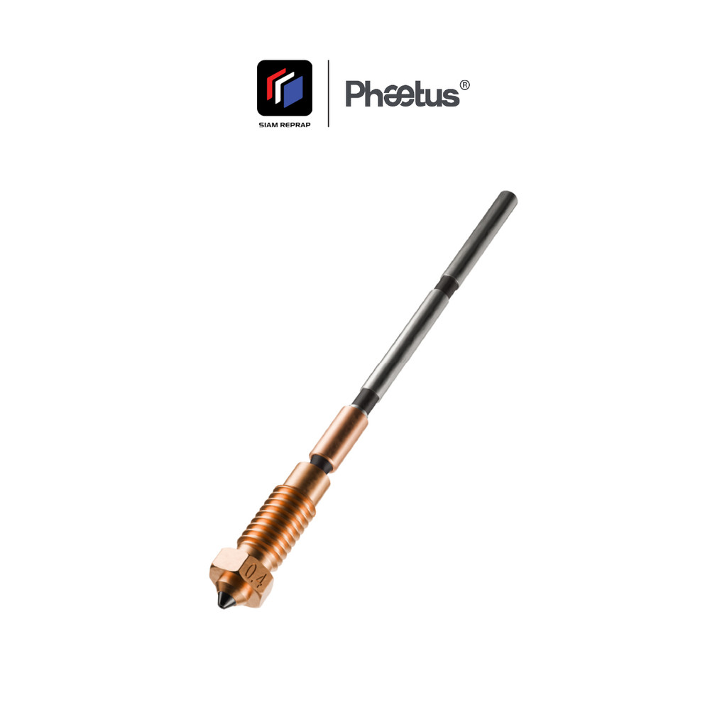 Phaetus SiC Nozzle หัวฉีดคาร์ไบด์ ชุบแข็ง สำหรับงานพิมพ์ 3 มิติ ทนสุด ลื่นสุด แม่นยำสุด และคุ้มค่าสุดในระยะยาว ราคา 990 บาท*ส่งฟรี
