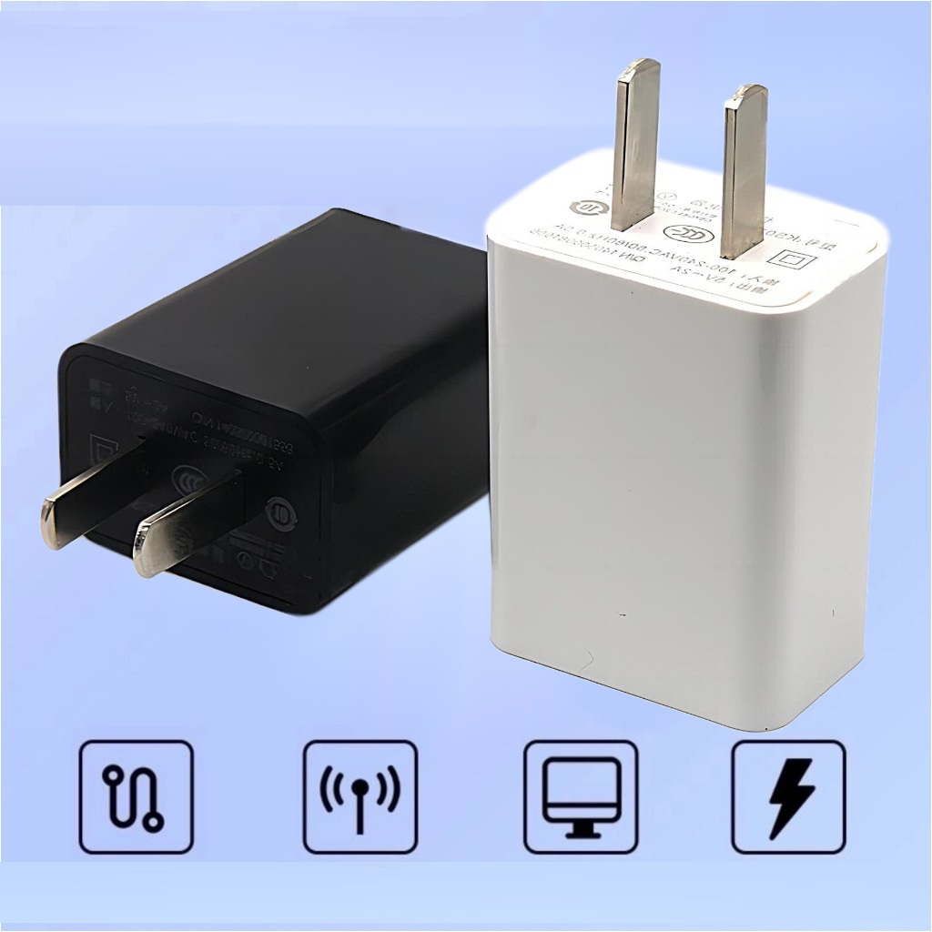 Củ sạc 5v 2A 10w cho các loại ủ bình sữa, điện thoại Android, tiêu chuẩn 3C real
