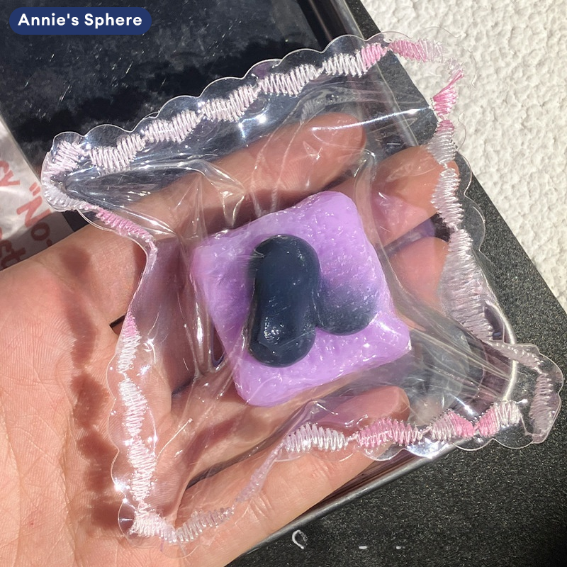 Annie's Sphere ของเล่นคลายเครียดแบบสกิดซิลลี่ จำลองเค้กพร้อมผลไม้จริง สำหรับเด็กและผู้ใหญ่ ราคา 60 บาท*ส่งฟรี