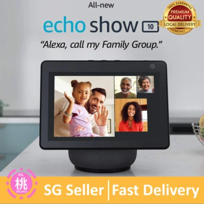 All-new Echo Show 10 (3rd Gen) | HD smart display with motion and Alexa