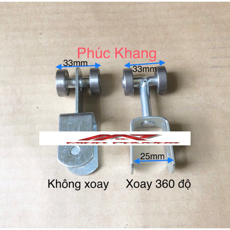 1 Cái-Bánh xe mái bạt xếp, bánh xe cửa lùa- Bi treo