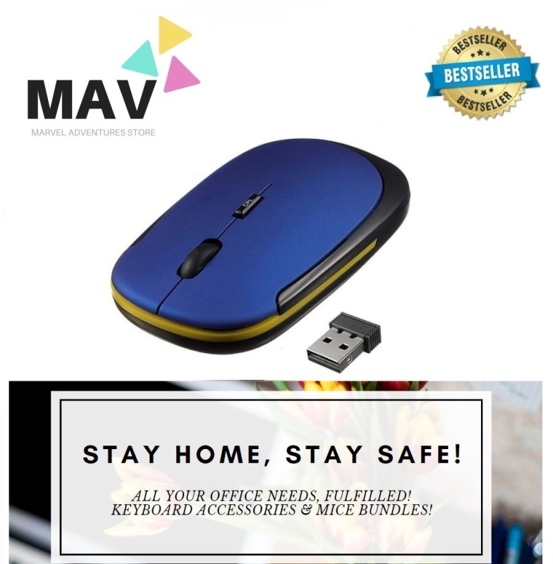 MAV Store - *Shipped Locally! Lowest Price in SG!* 3500 OEM Rapoo Inspired Design Ergonomic and Fashionable Slim Wireless 2.4Ghz Mouse *2020 NEW STOCK ARRIVAL! COMES WITH BOX!*