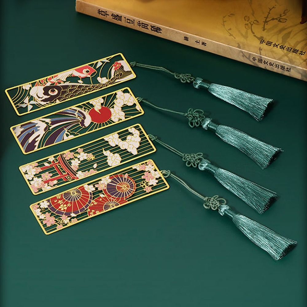 1 cái kim loại Hollow Bookmark Phong cách Trung Quốc Sáng Tạo sơn giá giữ sách tua Mặt dây chuyền trẻ em Quà tặng văn phòng phẩm trường học văn phòng Nguồn cung cấp