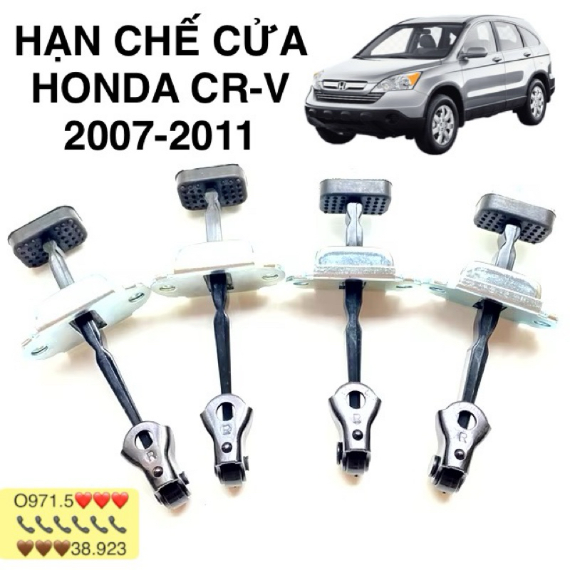 4 Hạn chế cửa HONDA CRV 2007-2012 cao cấp 72880-SWA-A01 72840-SWA-A01