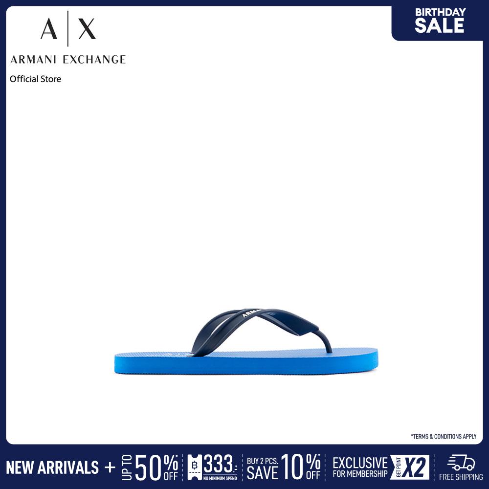 AX Armani Exchange รองเท้าผู้ชาย รุ่น AX XUQ002 XV676T722 - สีฟ้า ราคา 2,590 บาท*ส่งฟรี