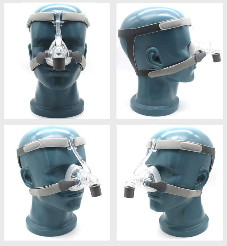 BMC NM4 CPAP Nasal Mask With Headgear For Sleep Apnea Anti Snoring .