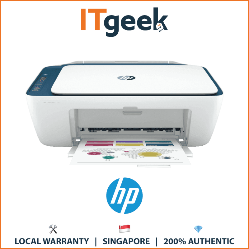 (PRE-ORDER) HP DeskJet 2723 All-in-One Printer Singapore