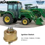 5118444 khởi động Công tắc đánh lửa nhạy cảm không thấm nước cường độ cao cho tx10954 2460 2610 dài máy kéo