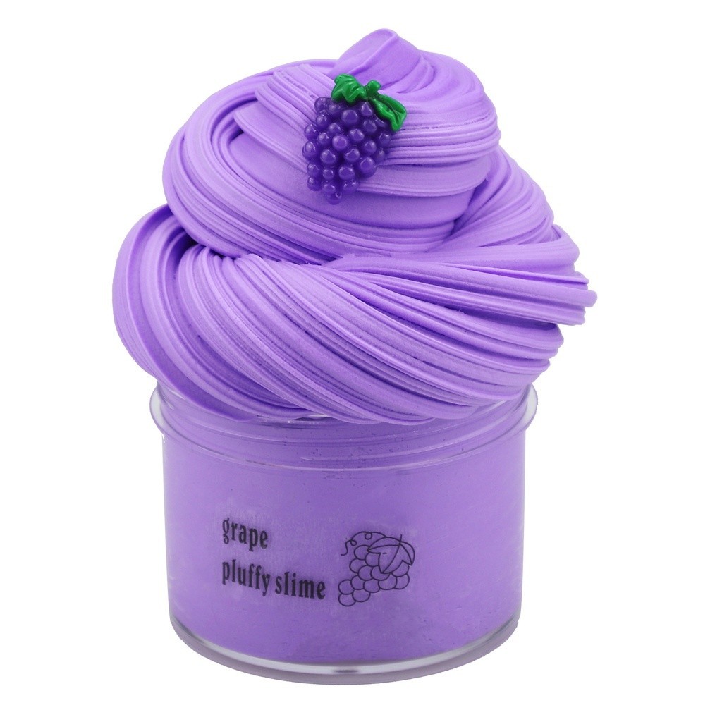 70ml Slime Fluffy Foam Clay DIY Soft Cotton Slime Kit Cloud Toys For Kids Fruit Cake Slime