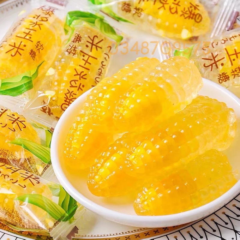 [Hàng mới] Kẹo Ngô dẻo trong suốt nhân chảy Coowy Đài Loan - Kẹo Bắp dẻo