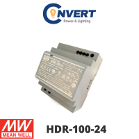 Mean Well HDR-100 (HDR Series) Industrial Power Supply HDR-100-24 - 100W 24V 3.83A Din Rail Type SMPS