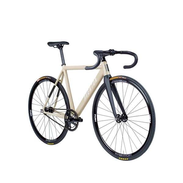 Xe đạp Fixed Gear Aventon Cordoba 2020 nhập nguyên chiếc chính hãng - Vàng/ Đen