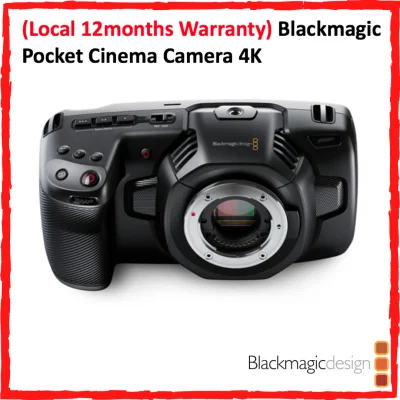 (Local 12months Warranty) Blackmagic Pocket Cinema Camera 4K