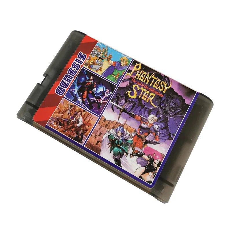 Thỏa thuận chính 200 trong 1 SEGA GENESIS trò chơi ổ đĩa lớn-16-bit đa giỏ hàng màu đen thông qua
