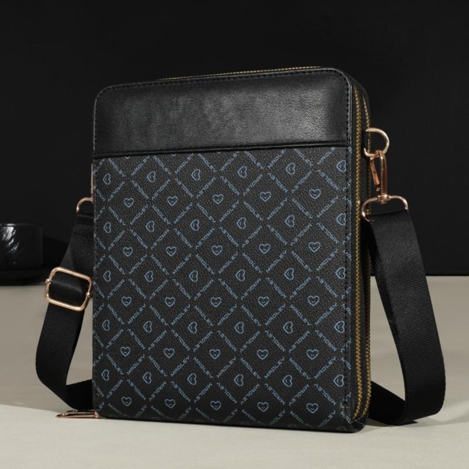 Louis Quatorze Preloved Sling Bag Men'S Leather Retro Shoulder