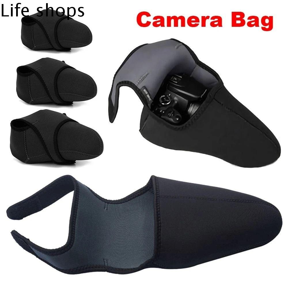 LIFE SHOPS DSLR DSLR Mềm S M L Không thấm nước Máy Ảnh kỹ thuật số Chống sốc Túi đựng máy ảnh Túi DSLR kỹ thuật số Vỏ máy ảnh Vỏ lót máy ảnh