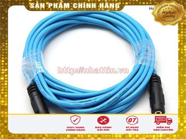 Cáp audio 3.5mm nối dài 5m dtech dt-6217 chính hãng
