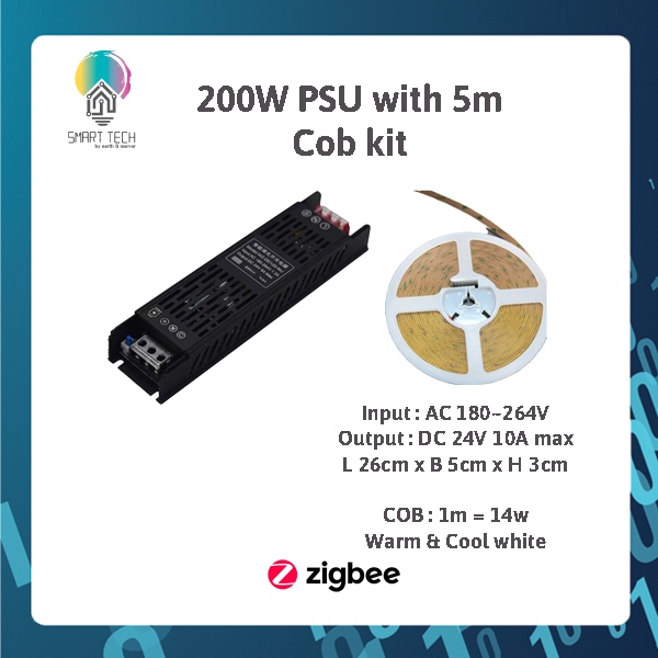 Tuya Smart Zigbee LED driver CCT COB RGB RGBCCT COB support Alexa and Google intergration