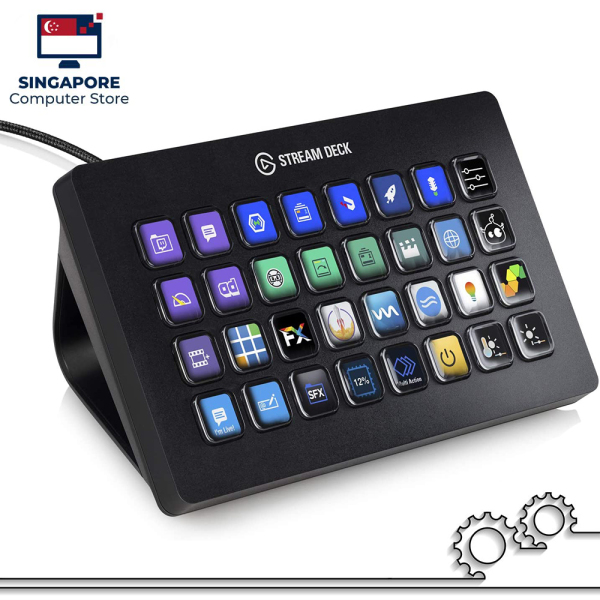 Elgato Stream Deck XL - Advanced Stream Control with 32 Customizable LCD Keys Singapore