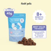 Floof Cat Multivitamin Treat 30 Chew Pouch