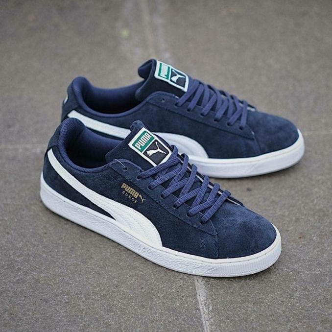 puma navy shoes
