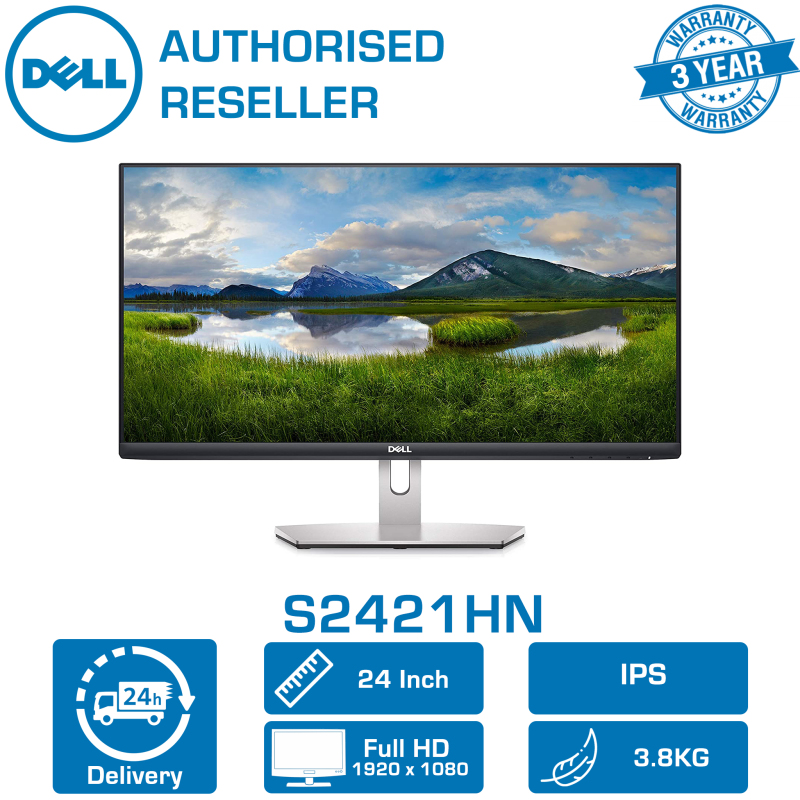 【DELIVERY IN 24 HOURS】 DELL S2421HN 24 Full HD (1920 x 1080) IPS LED
