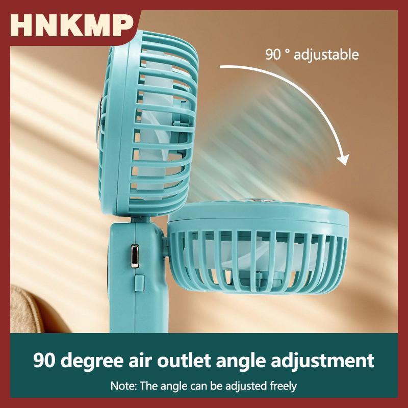 พัดลมพกพาชาร์จไฟได้ 5 สปีด 90 °