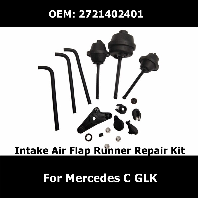 2721402401 xe essories ống góp nạp không khí Flap Runner Bộ đồ nghề điện a2721402401 cho Mercedes C GLK E ml r M272 M273 C300 ML350
