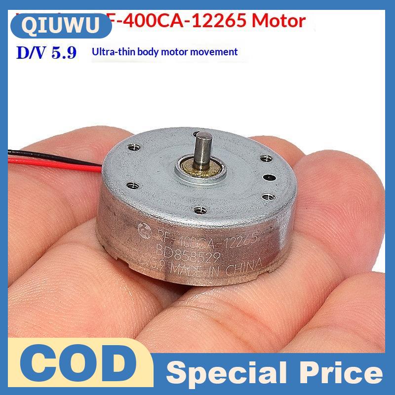 QIUWU 1pcs tốc độ cao Mini 24 Mét Vòng động cơ RF-400CA-12265 D V 5.9 6V 11500 vòng phút cho xe AV CD DVD Player động cơ Giá 41,217 Đồng*Miễn phí vận chuyển