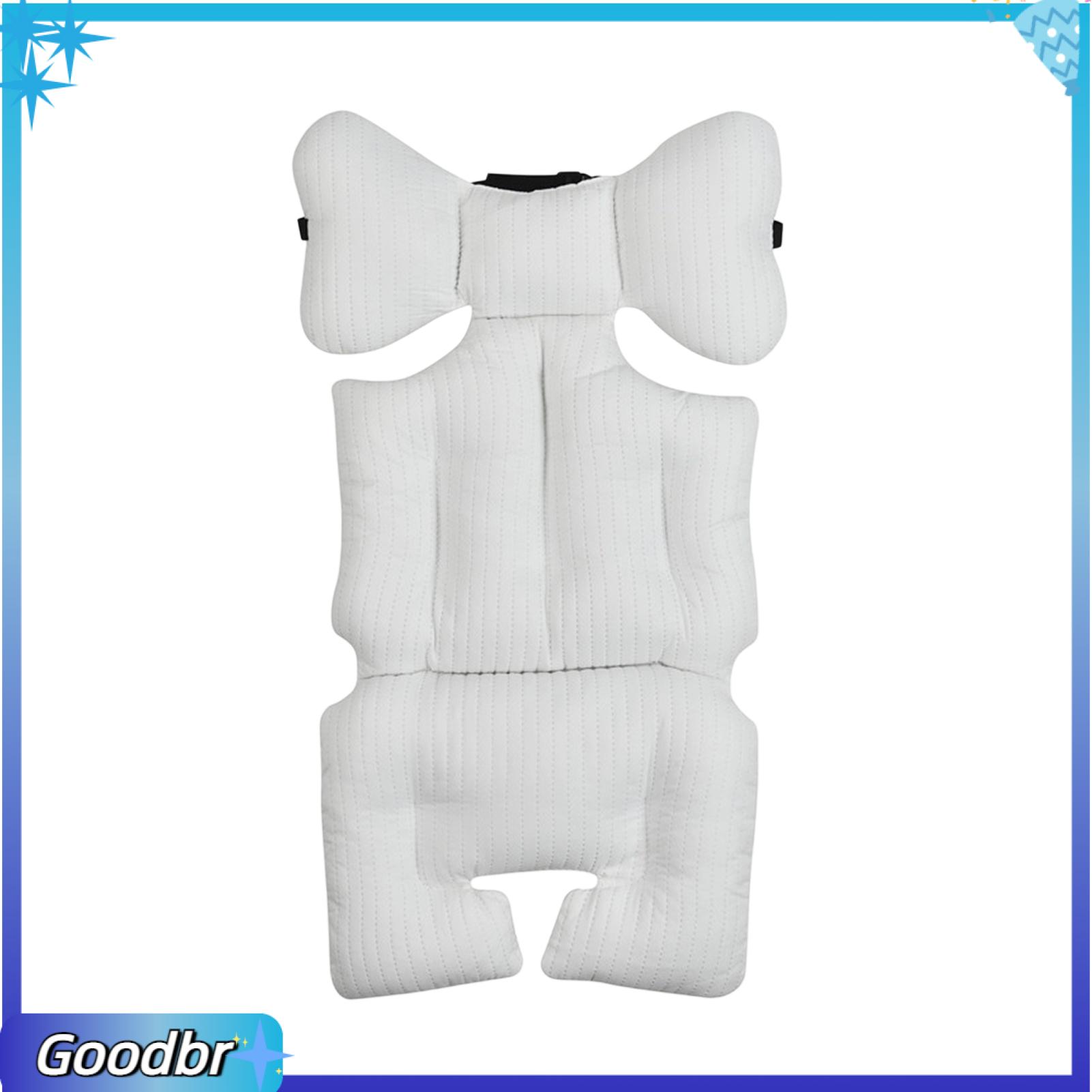 Goodbro Pp Cotton Filled Cushion Infant Seat Padding Soft and Comfortable Baby Seat Cushion for Strollers Car Seats and Pushchairs Reversible Design for Head and Body Support Ideal for Newborns and Toddlers