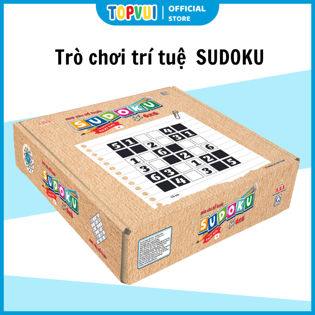 Đồ chơi Sodoku LIÊN HIỆP THÀNH, Đồ chơi phát triển trí tuệ cho trẻ em