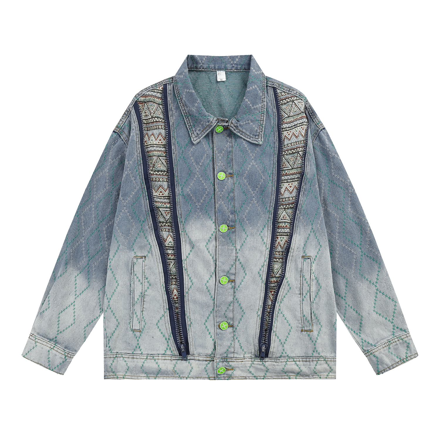 NWT Louis Vuitton Multicolor Tulle Denim Jacket 100% authentic
