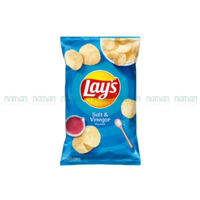  Snack khoai tây chiên vị mặn tẩm giấm Lays 184.2g  K.V  