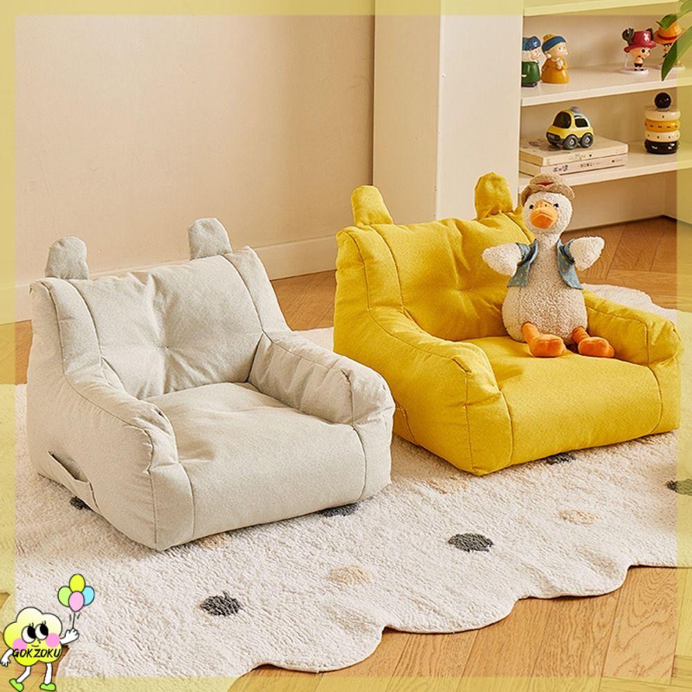 GOKZOKU Nhiều màu sắc Ghế Sofa Nhỏ 434030cm Đa chức năng Ghế Sofa Lười Đọc Sách Cho Bé Thoải mái Bọt xốp có độ đàn hồi cao Ghế Sofa Trẻ Em Trẻ em