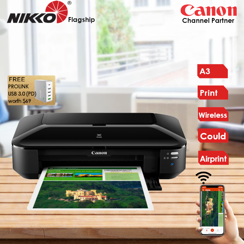 [Local Warranty] Canon PIXMA iX6870 Color Inkjet Printer ix 6870 6870 Singapore