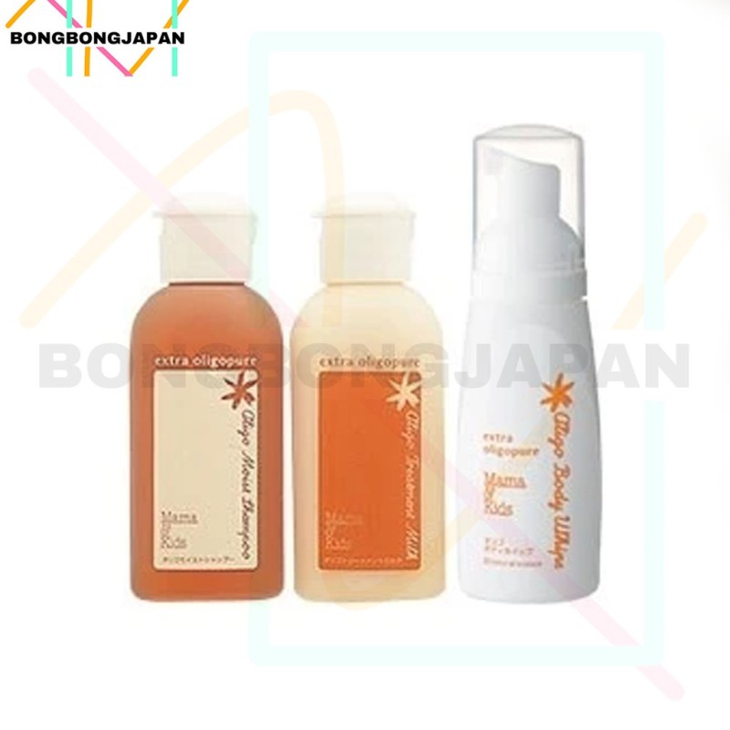 Buy Natural Science Mama & Kids Oligo Set Of Body Whipe 80ml / Hair Moist Shampoo 43ml / Hair Treatment Mlik 43ml Singapore