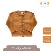 LIBBY Cardigan Ruffle Anak Perempuan 9 Bulan - 14 Tahun (1Pcs) Sweater | Jaket | Slipover