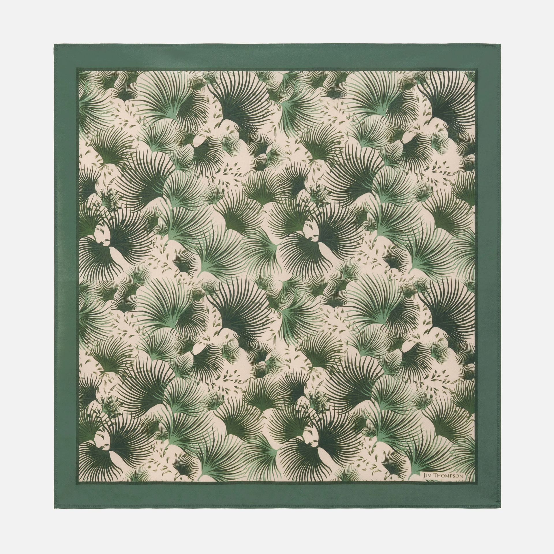 Palms Firework Cotton Napkin - Green ราคา 302 บาท*ส่งฟรี