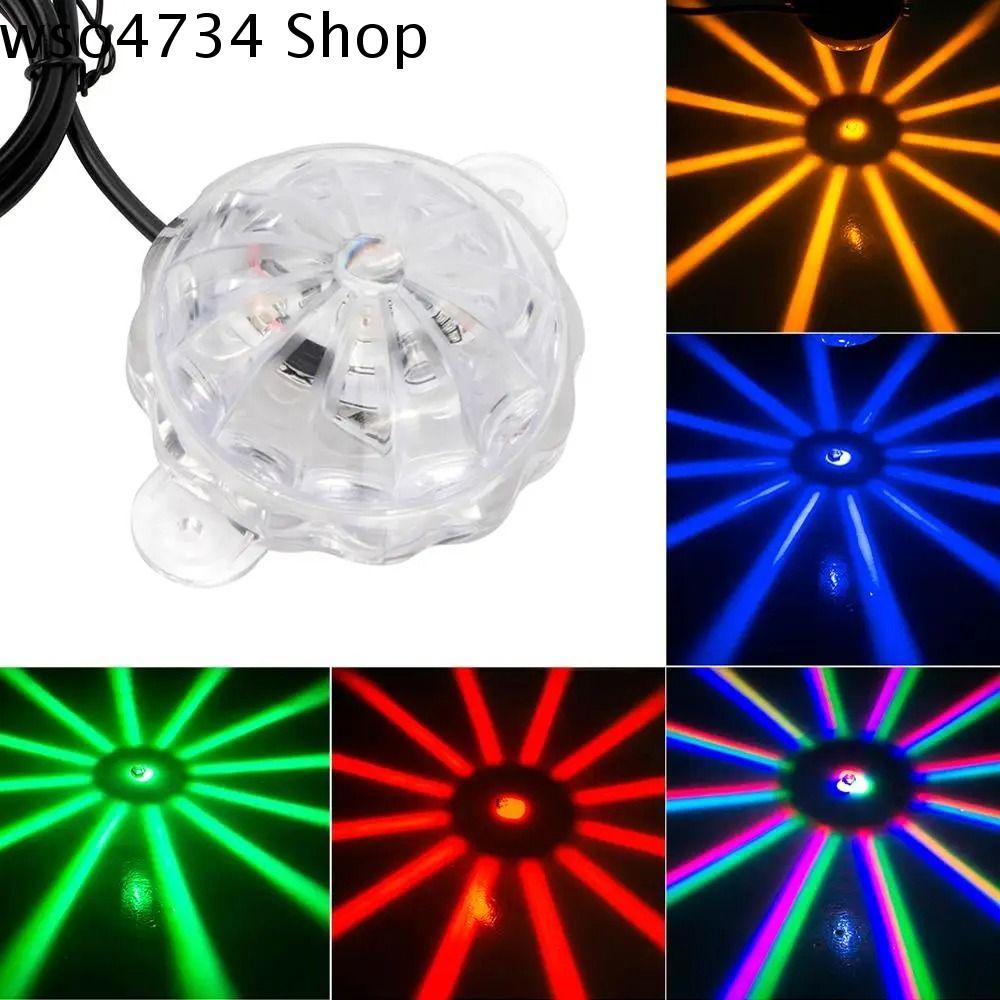 WSO4734 9-72V/12V Đèn khung xe RGB LED Đèn Tạo không khí Đèn Nhấp Nháy Không thấm nước Đèn hậu cảnh 