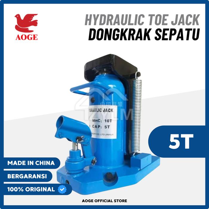 HYDRAULIC TOE JACK / DONGKRAK SEPATU AOGE Harga  1,567,000 Ringgit*Penghantaran Percuma