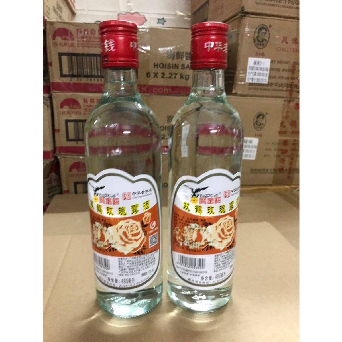Gia vị nấu ăn rượ u mai quế lộ bông hồng đỏ 480ml