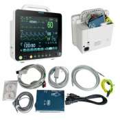 Carejoy Portable 12" Vital Sign Monitor with ECG and SPO2