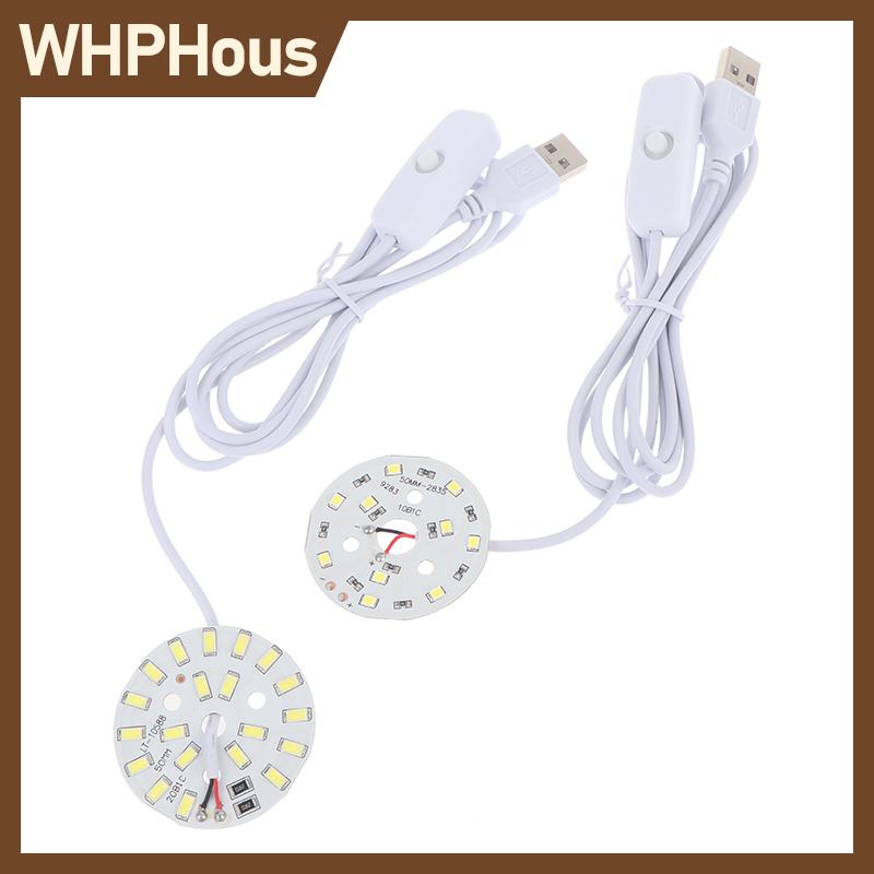 WHPHous 1 cái DC5V Dimmable 48 55 Mét Led Chip SMD5730 LED Đèn USB Dimmer 5 Wát 10 Wát bảng ánh sáng trắng ánh sáng ấm áp với on off Swicth Cáp Giá 32,167 Đồng*Miễn phí vận chuyển