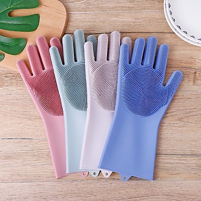 PVN1823 Găng tay silicon kiêm miếng rửa bát 2 trong 1 T2