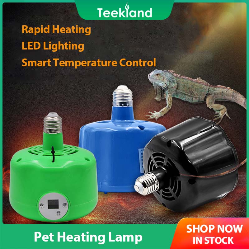 Teekland Poultry Warmer Insulation Lamp Chicken Hedgehog Turtle Lizard Coop Pet Heater Livestock Heating Lamp Farm Tool Temperature Adjustable Lamps ราคา 548 บาท*ส่งฟรี